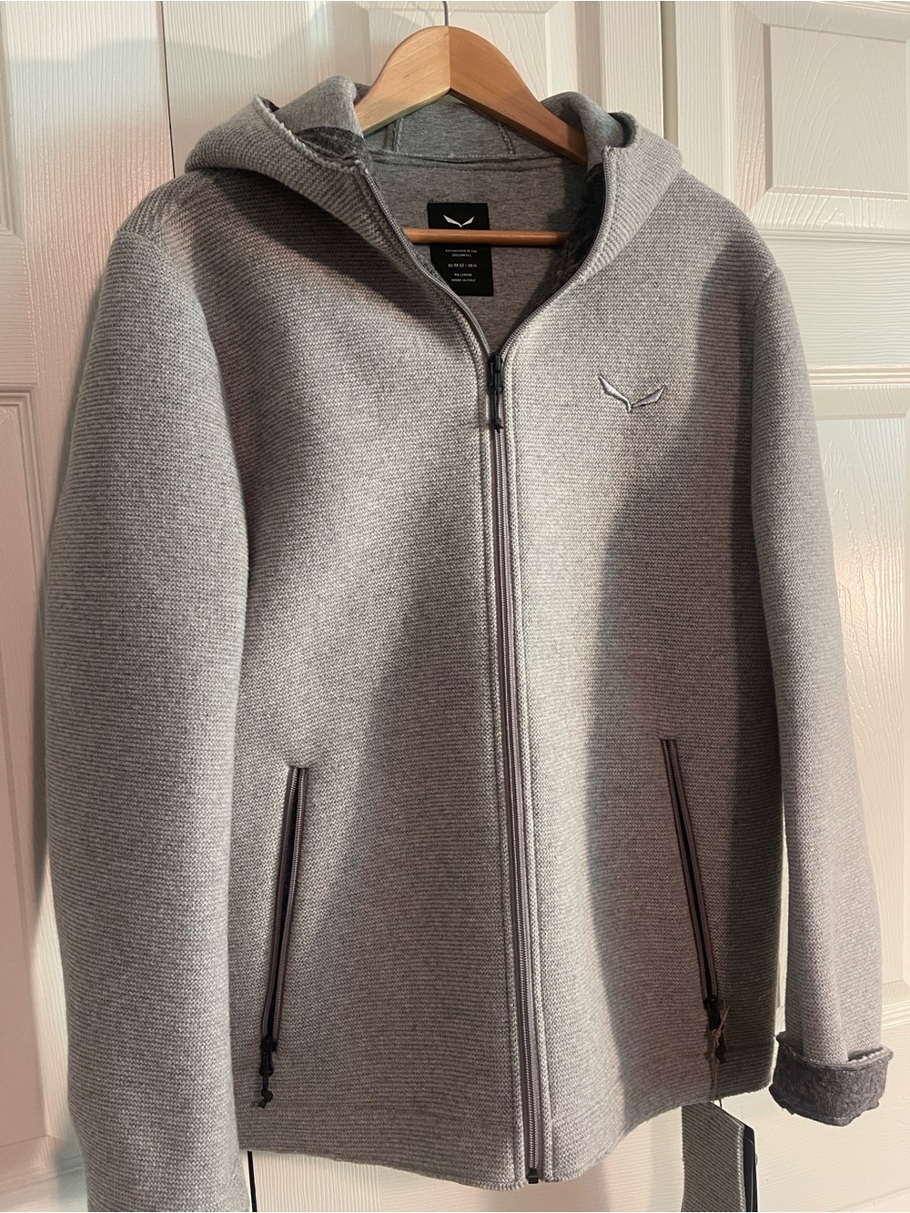Salewa Sarner 2 Layers Wool Hooded Men's Jacket